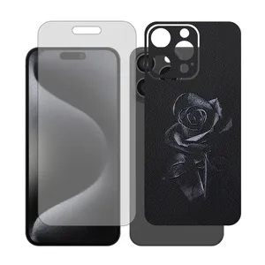 Glass Together model Matte screen protector Suitable for Apple iPhone 16 Pro Max mobile phone with back cover sticker