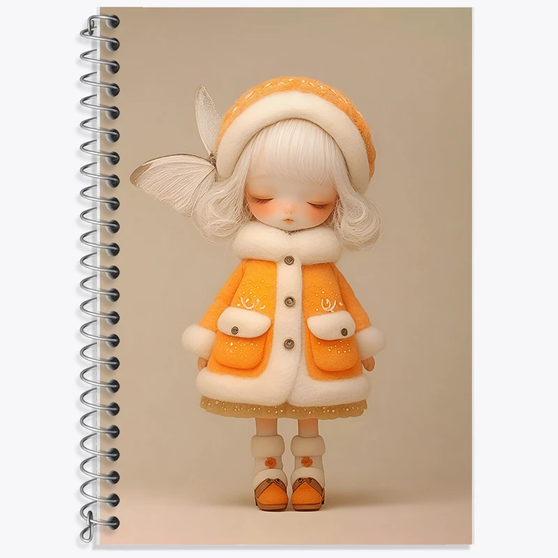 دفتر نت موسیقی 50 برگ خندالو طرح دخترانه کیوت کد F5151