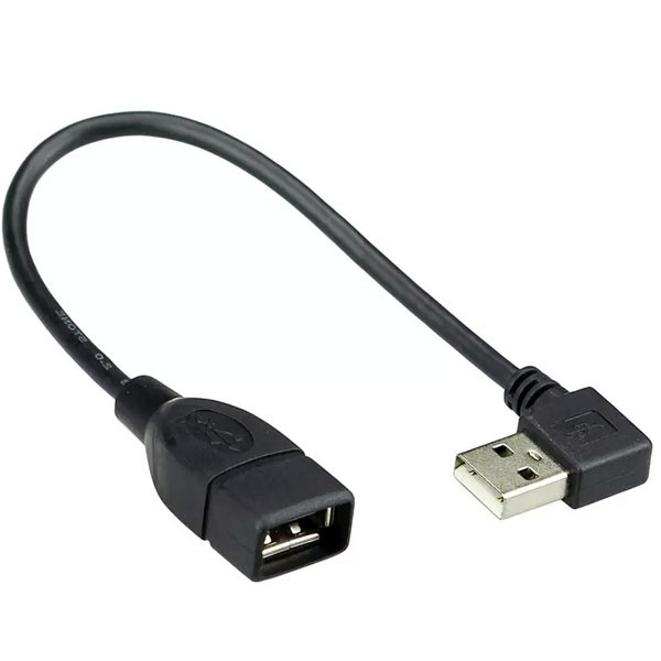 کابل افزایش طول USB2.0 مدل Degree90 Right طول 0.3 متر