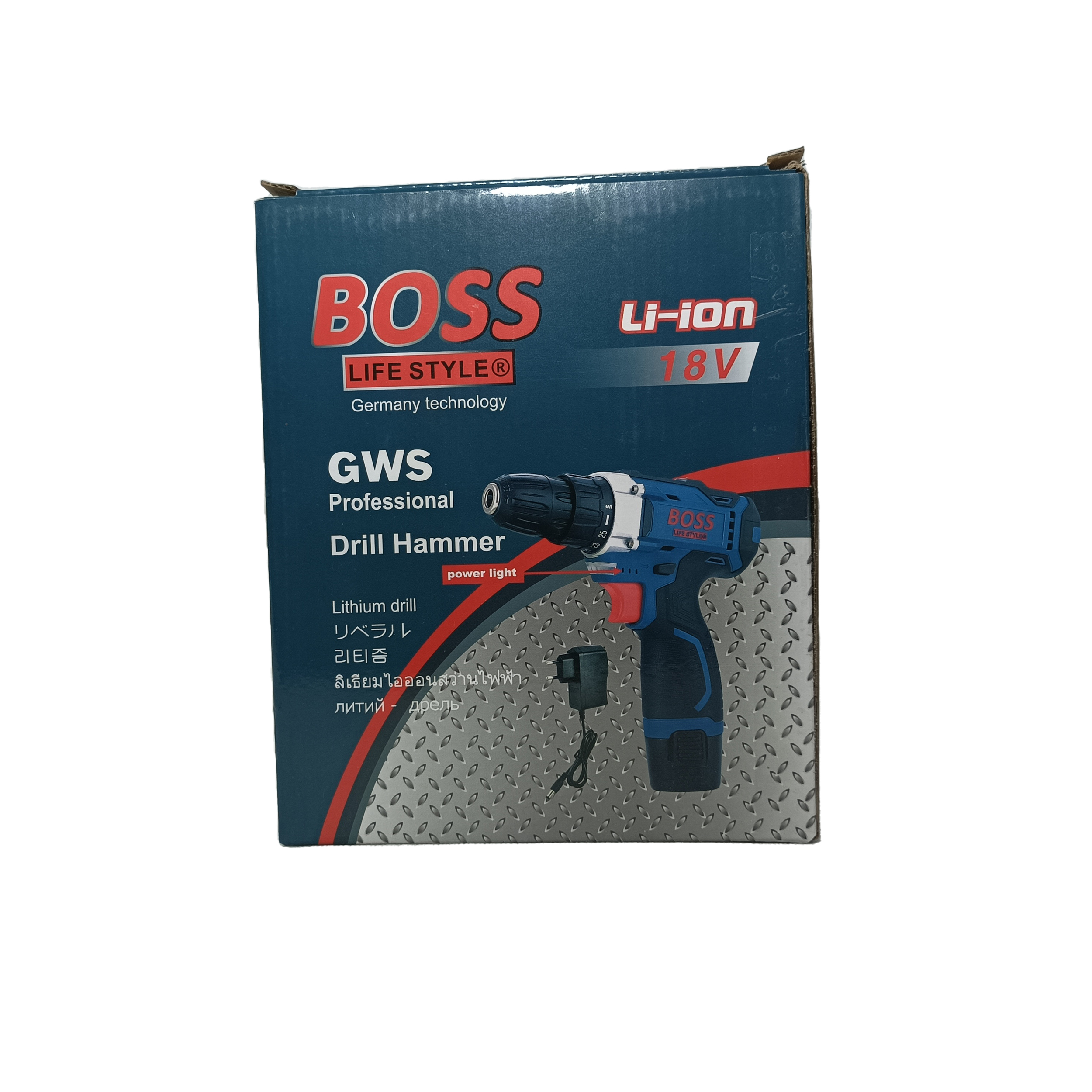 دریل شارژی باس مدل GWS-18