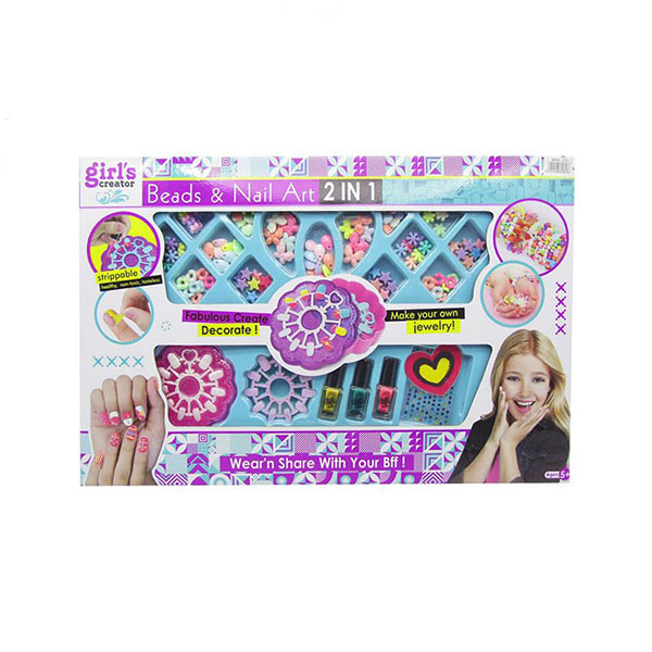 ست اسباب بازی لوازم آرایشی مدل girls creator کد MBK-370