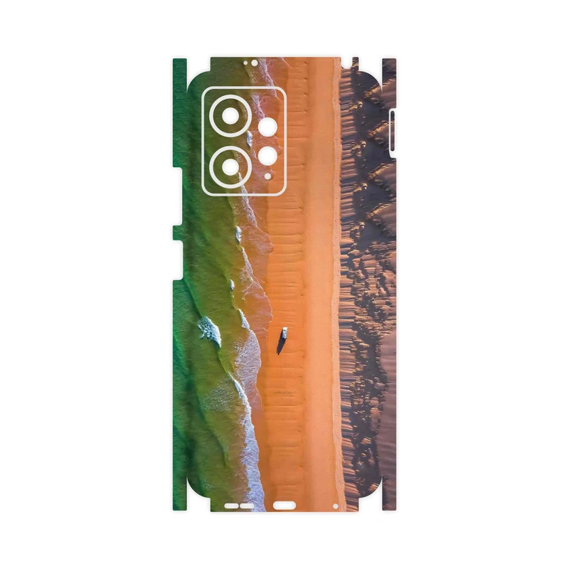برچسب پوششی ماهوت مدل Beach and Green Sea-FullSkin مناسب برای گوشی موبایل شیائومی Redmi Note 12 4G