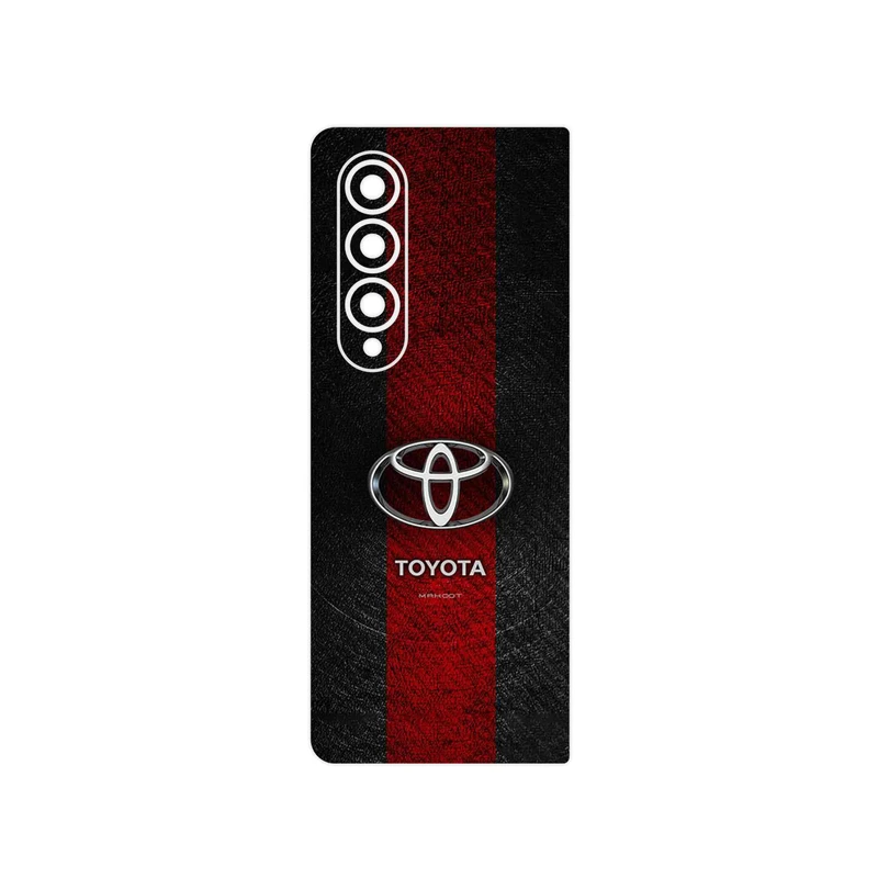 برچسب پوششی ماهوت مدل TOYOTA_Logo مناسب برای گوشی موبایل سامسونگ Galaxy Z Fold4