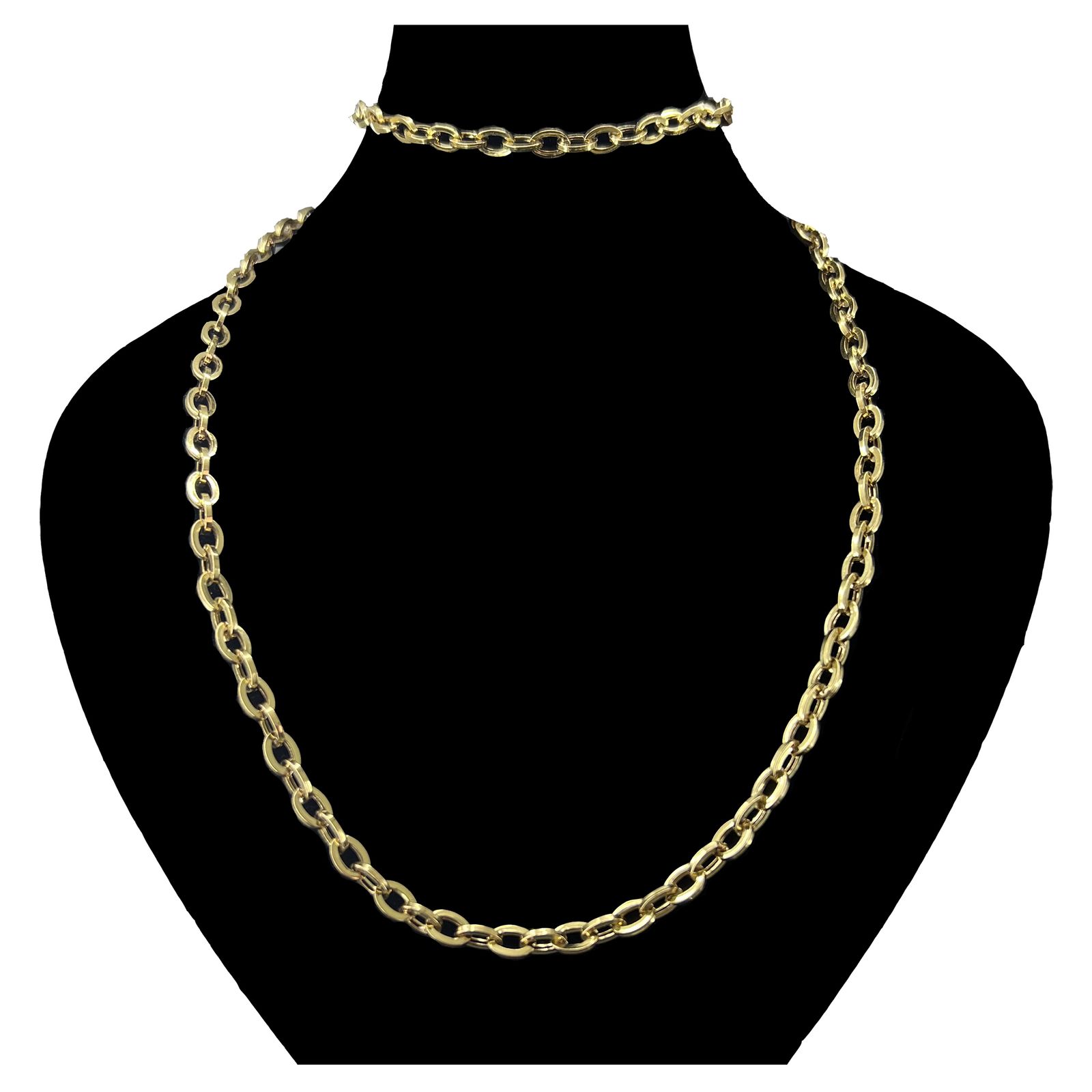 نیم ست طلا 18 عیار مردانه دوست خوب مدل DK1295 -  - 1