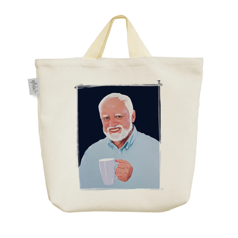 ساک خرید خندالو مدل Hide the Pain Harold کد H1478