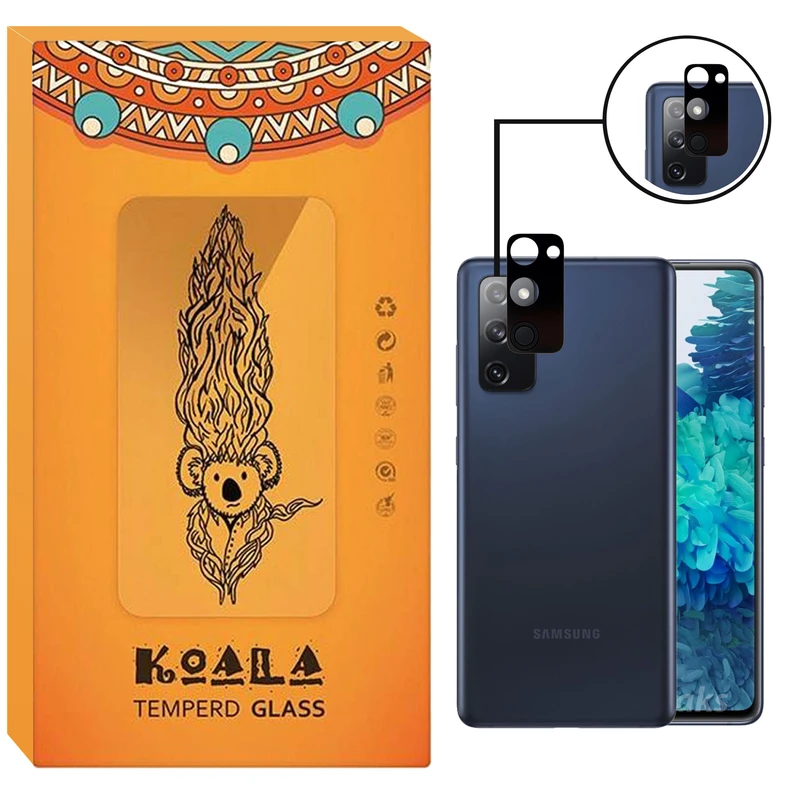 محافظ لنز دوربین کوالا مدل LNZ-BK مناسب برای گوشی موبایل سامسونگ Galaxy S20 FE