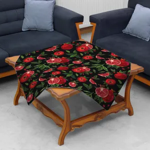  رومیزی بارمان دکور طرح انار مدل یلدایی کد 5