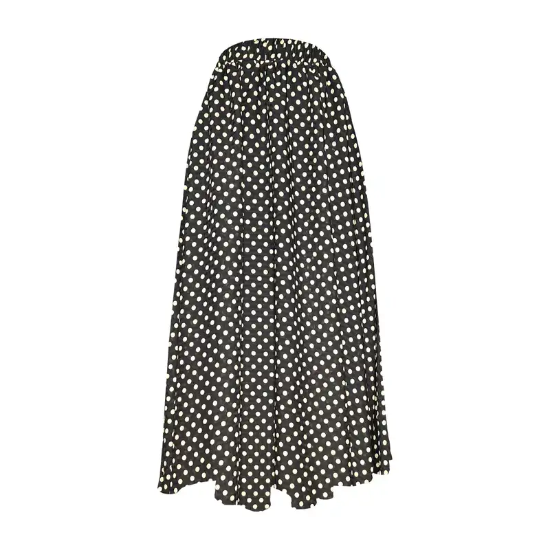 دامن کلوش زنانه مدل H90 رنگ مشکی