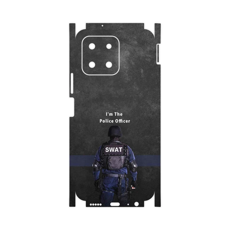 برچسب پوششی ماهوت مدل Police Officer-FullSkin مناسب برای گوشی موبایل آنر X6