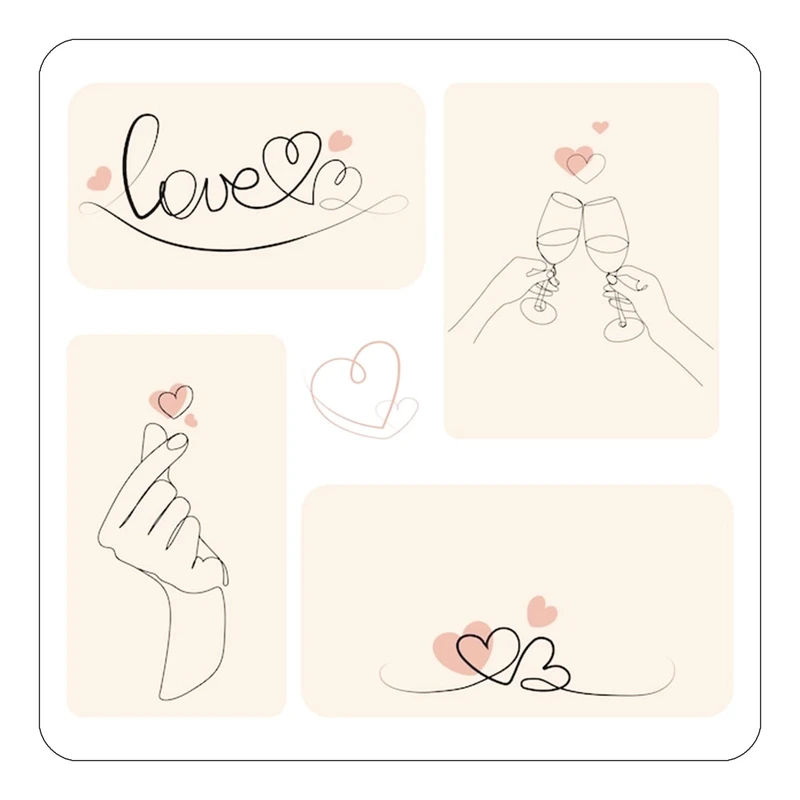 مگنت کاکتی طرح عاشقانه مدل mp39952