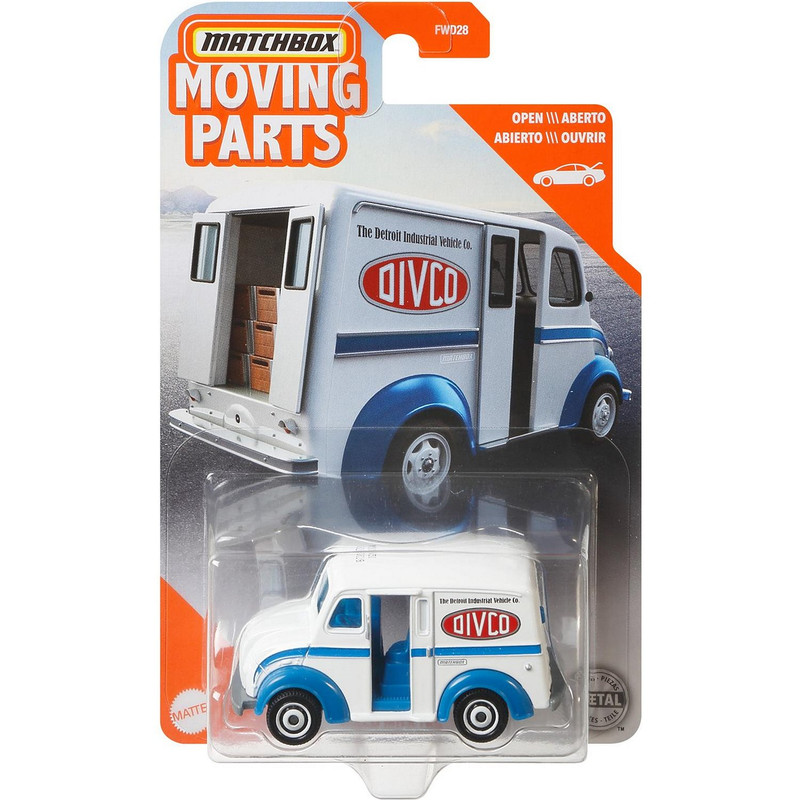 ماشین بازی مچ باکس مدل Divco Milk Truck کد FWD28 - GKP17
