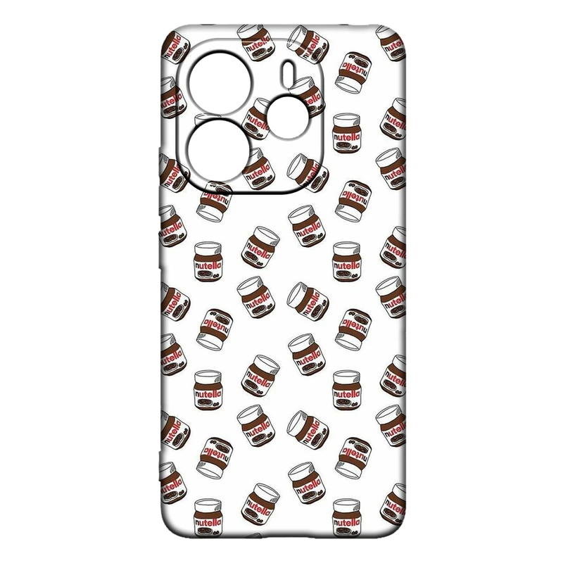 کاور طرح نوتلا کد 127 مناسب برای گوشی موبایل شیائومی Redmi Note 14 4G