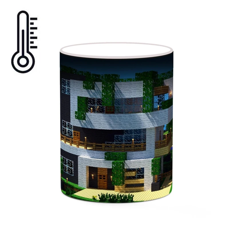 ماگ حرارتی کاکتی طرح ماینکرافت minecraft مدل mgh41497