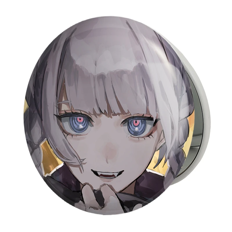 آینه جیبی خندالو طرح نازونا ناناکوسا انیمه کال آف نایت Call of the Night مدل تاشو کد 17804 