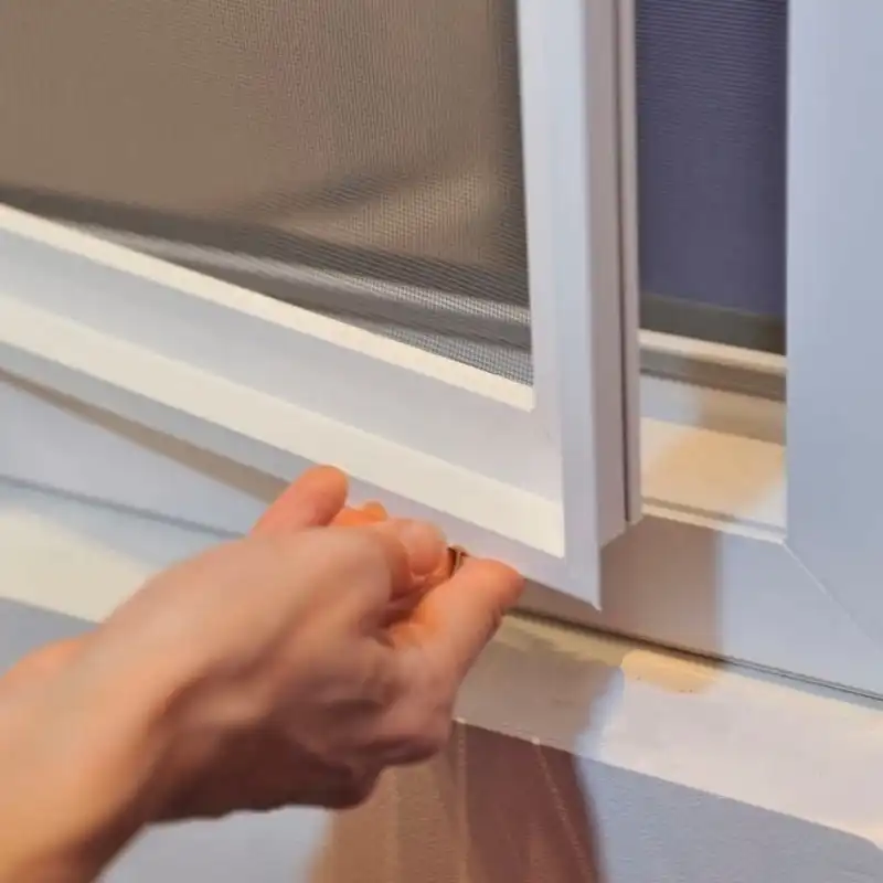 توری پنجره مدرن پوش مدل فایبرگلس ضد آفتاب کد 15055 سایز 55x150 سانتی متر