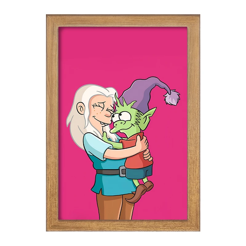 تابلو خندالو مدل الفوی انیمه طلسم شدگان کد F4029