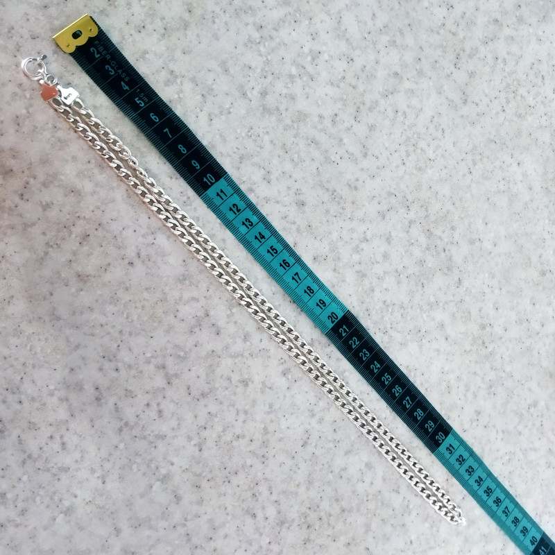 زنجیر نقره مردانه سلین کالا مدل T70