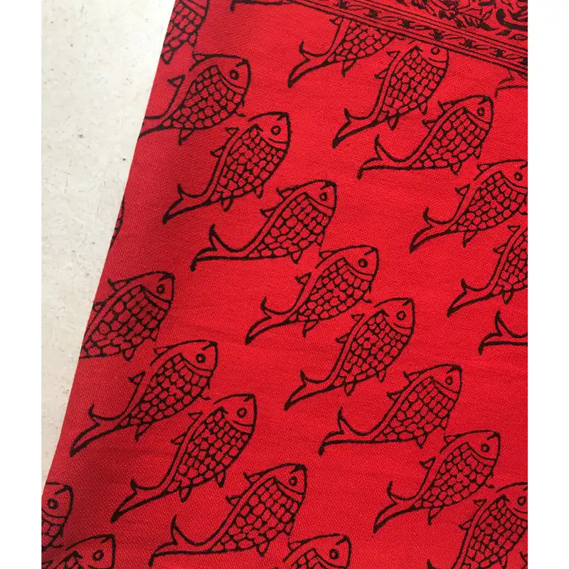 سفره قلمکار مدل ماهی کد GH.100