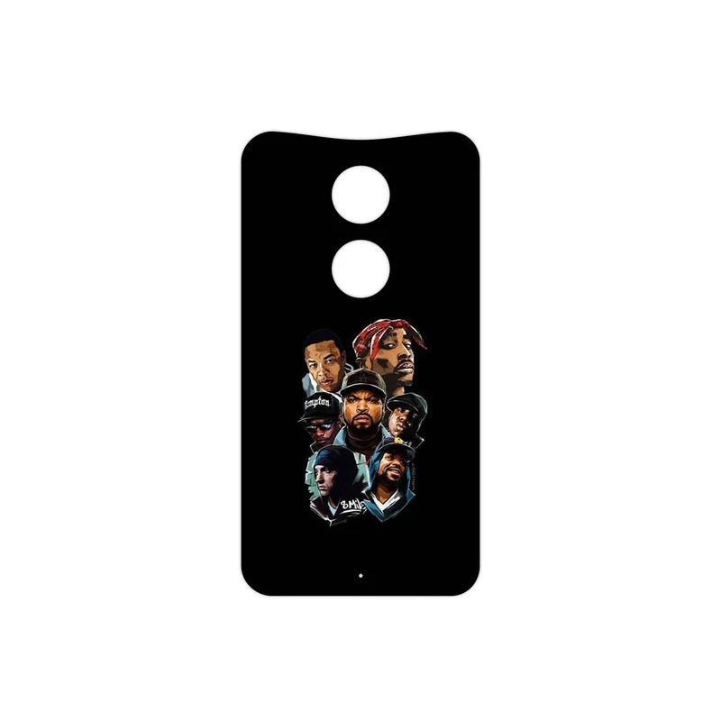 برچسب پوششی ماهوت مدل Great Rappers Digital Art مناسب برای گوشی موبایل موتورولا Moto X 2014