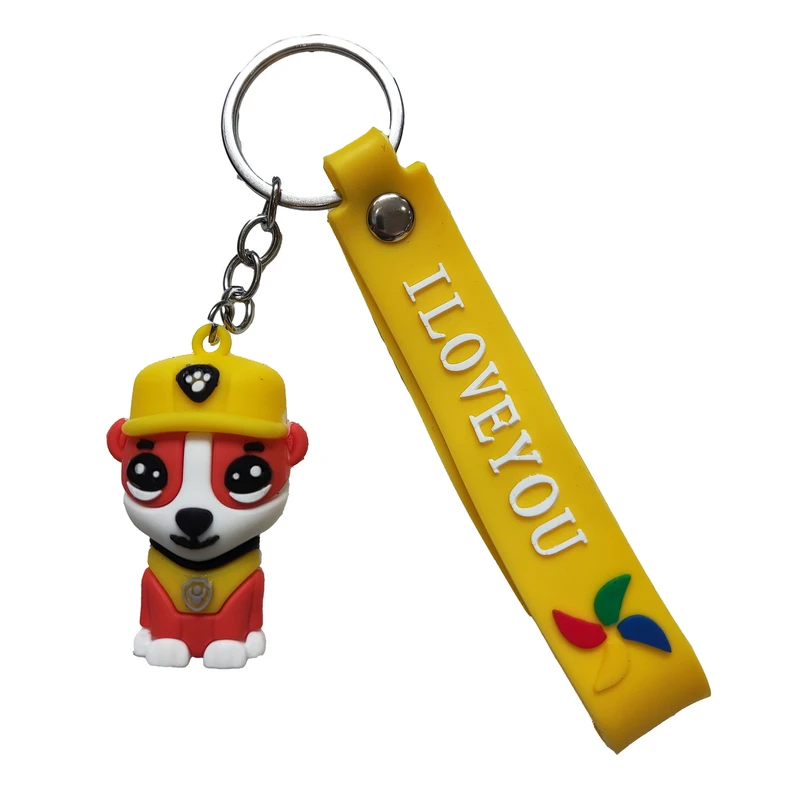 جاکلیدی مدل سیلیکونی طرح سگ های نگهبان رابل کد DB21