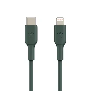 کابل تبدیل USB-C به لایتنینگ بلکین مدل CAA003bt1MMG Fast Charge طول 1 متر