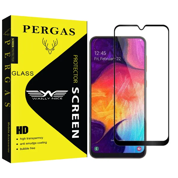 محافظ صفحه نمایش سرامیکی وایلی نایس مدل Pergas Glass مناسب برای گوشی موبایل سامسونگ Galaxy A20/A30/A50/A30s/A50s/M30/M31