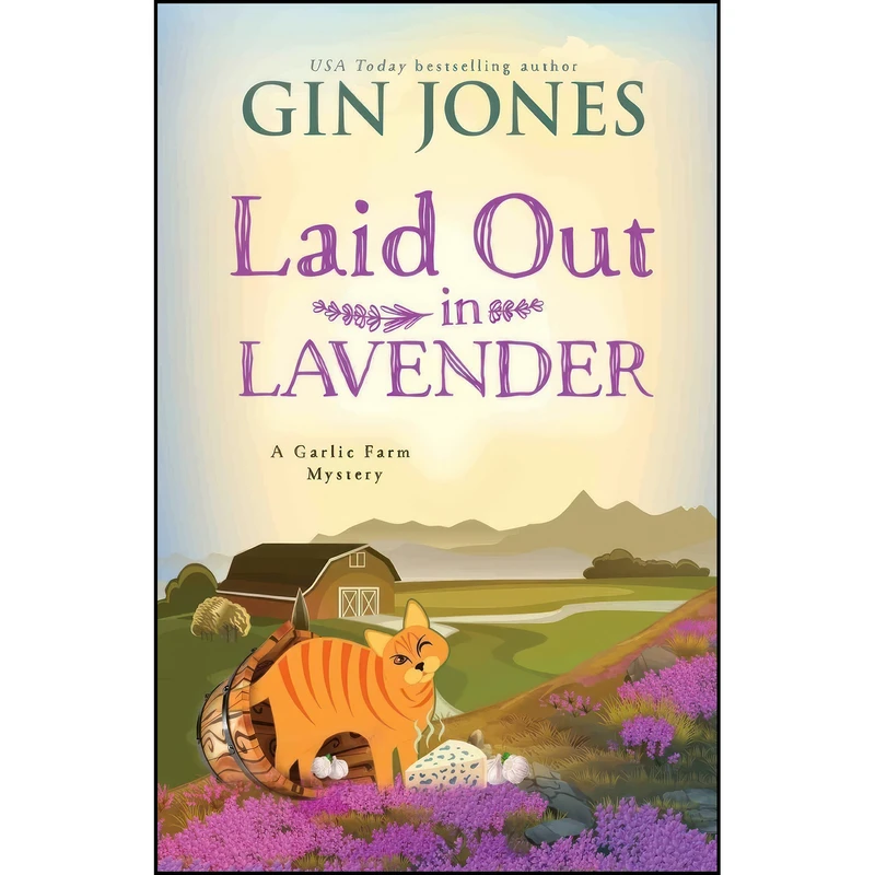 کتاب Laid Out in Lavender  اثر Gin Jones انتشارات تازه ها
