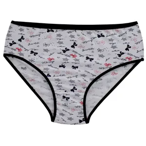 شورت زنانه مدل نخی طرح پاپیون رنگ سفید