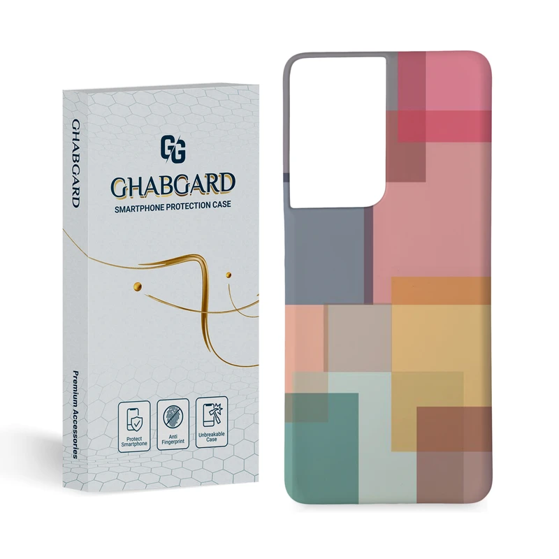 کاور گارد قاب مدل ساده مناسب برای گوشی موبایل سامسونگ galaxy s21 ultra