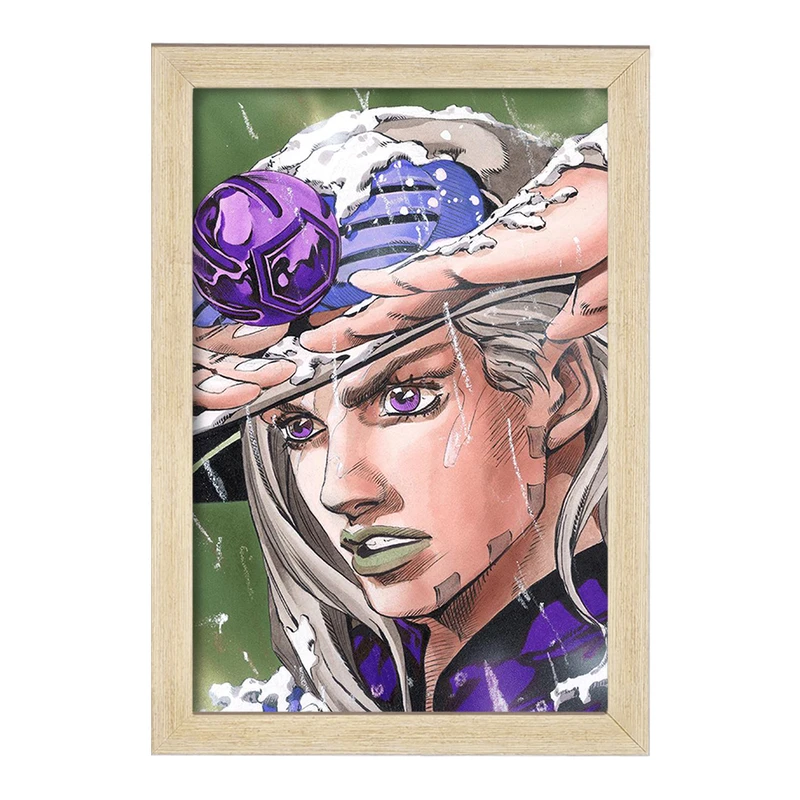 تابلو خندالو مدل جانی جوستار انیمه جوجو Jojo  کد 11503