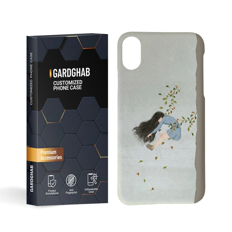       کاور گارد قاب مدل دخترانه مناسب برای گوشی موبایل اپل iphone x / xs