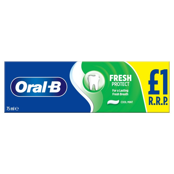 خمیر دندان اورال-بی مدل  Fresh Protect حجم 75 میلی لیتر