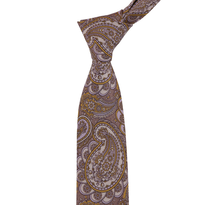 کراوات مردانه مدل بته جقه کد 208