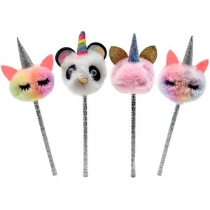 روان نویس مدل پشمالو تک شاخ مجموعه 4 عددی