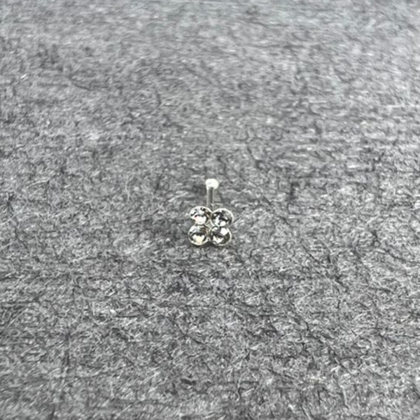 پیرسینگ نقره زنانه گیرا مدل G1194