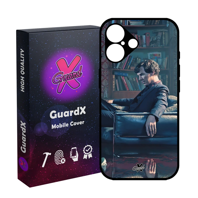 کاور گارد ایکس طرح شرلوک مدل 10519 مناسب برای گوشی موبایل اپل iPhone 16