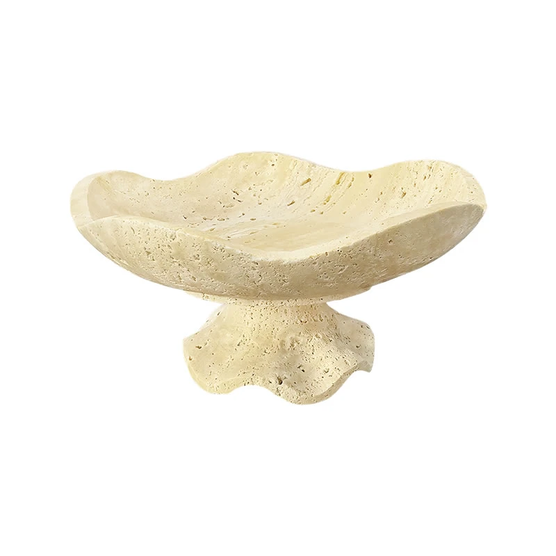 ظرف سرو طرح گل سنگی