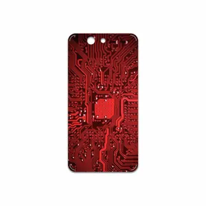MAHOOT Red Printed Circuit Board Cover Sticker for ASUS PadFone Infinity