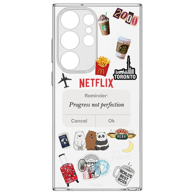 کاور طرح Progress مناسب برای گوشی موبایل سامسونگ Galaxy S25 Ultra