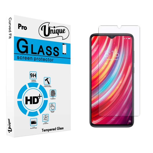 محافظ صفحه نمایش يونيک مدل +Clear مناسب برای گوشی موبایل شیائومی Redmi Note 8