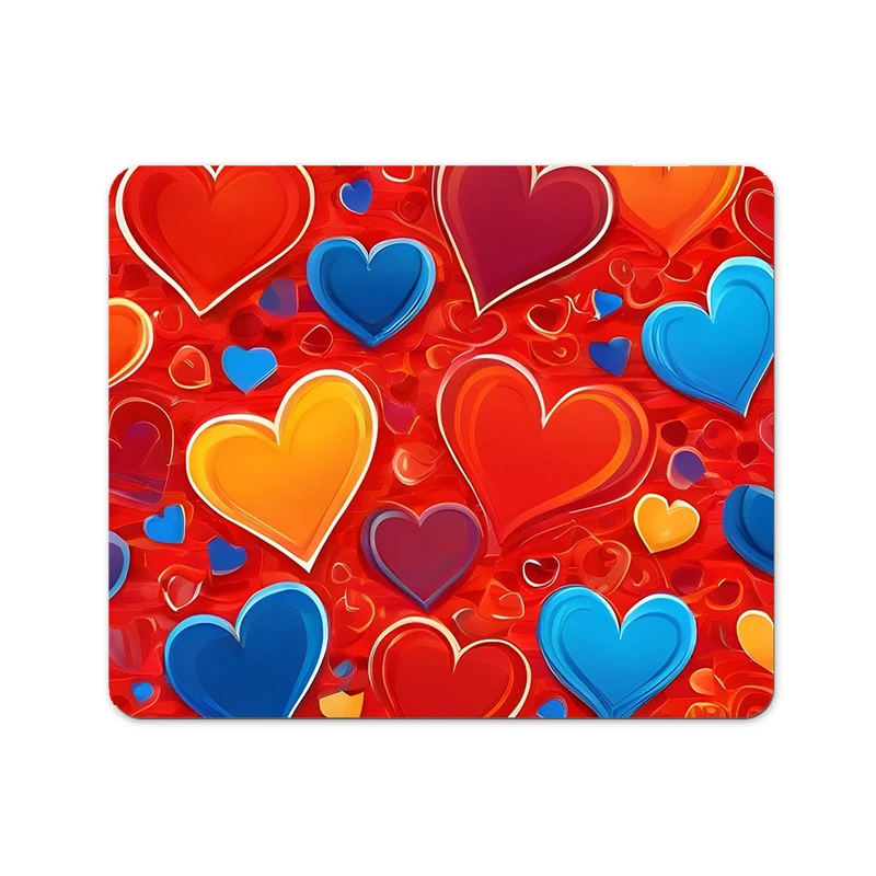 ماوس پد پاد آفرین طرح قلب کد 469 سایز 19*24 سانتی متر