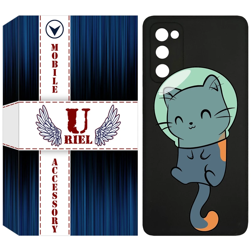 کاور یوریل مدل KSH کد 61 طرح گربه مناسب برای گوشی موبایل سامسونگ Galaxy S20 FE