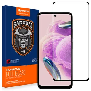 محافظ صفحه نمایش شیشه ای سامورایی مدل Glass Max مناسب برای گوشی موبایل شیائومی Redmi Note 12s