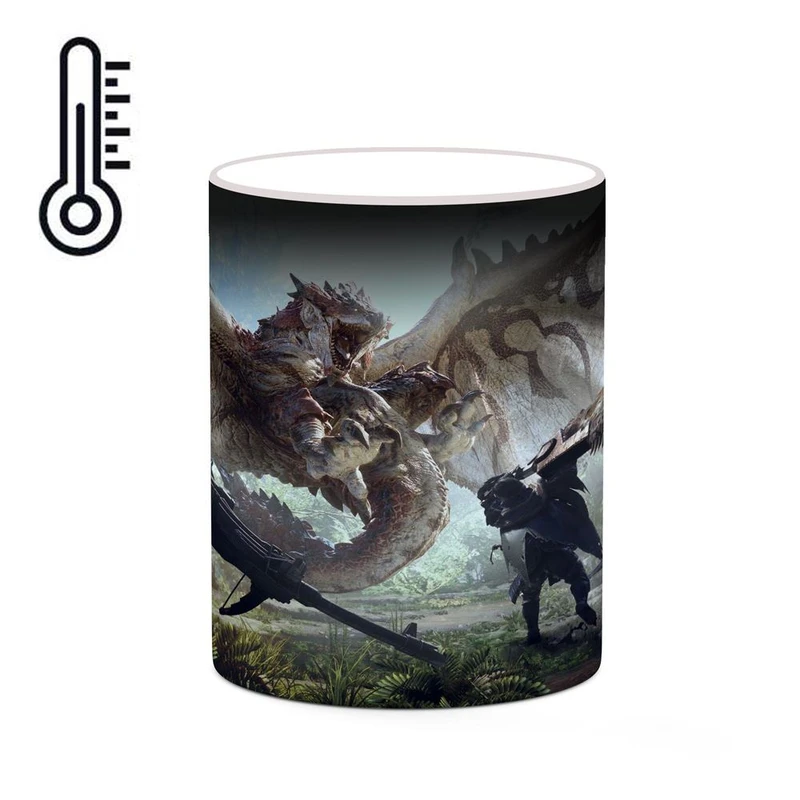 ماگ حرارتی کاکتی مدل بازی Monster Hunter World کد mgh29618