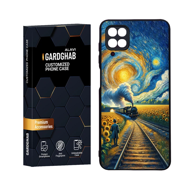 کاور گارد قاب علوی مدل Glass مناسب برای گوشی موبایل سامسونگ Galaxy A12