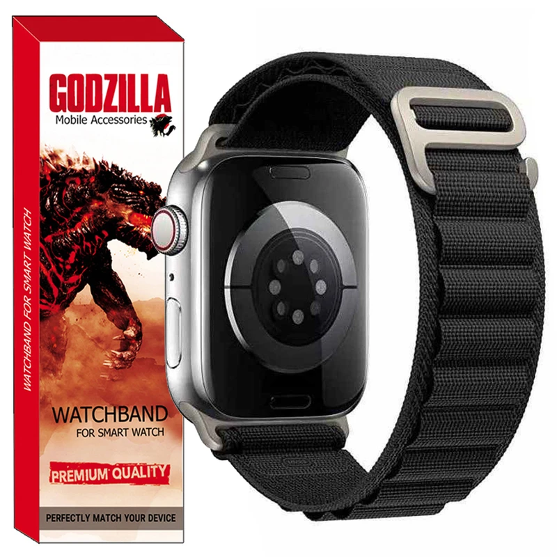 بند گودزیلا مدل Alpine Loop مناسب برای اپل واچ Series 7 41mm
