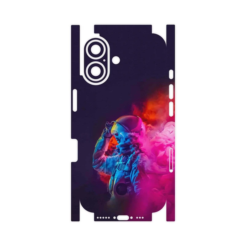 برچسب پوششی ماهوت مدل Smoke Rainbow Digital Art 1-FullSkin مناسب برای گوشی موبایل اپل iPhone 16