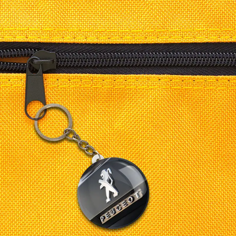 جاکلیدی خندالو مدل پژو Peugeot کد 23649