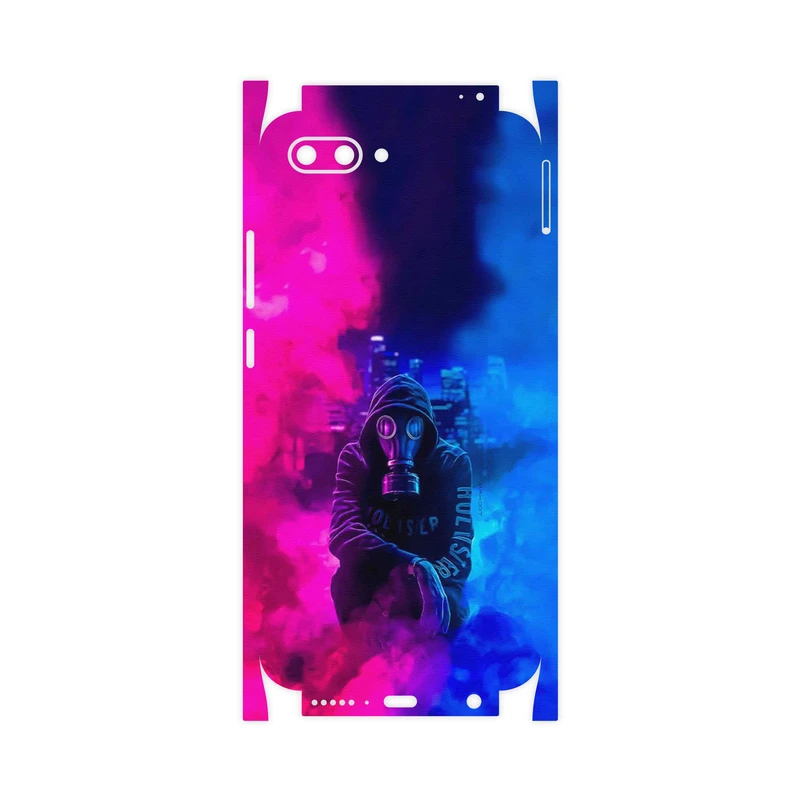 برچسب پوششی ماهوت مدل Smoke Rainbow Digital Art 2-FullSkin مناسب برای گوشی موبایل آنر 10