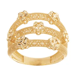 انگشتر طلا 18 عیار زنانه آلند مدل BTR60